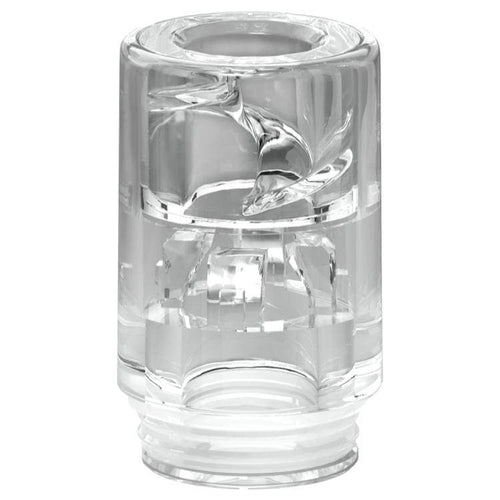 Single Unit (Less Than Box Qty) / Clear ACTIVE™ Plastic Barrel Vortex Mouthpiece (Fits ACTIVE EZ Click™ Cartridge)