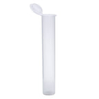 Single Unit (Less Than Box Qty) / Clear Premium Squeeze Top Child Resistant Pre-Roll Tube | 116 mm