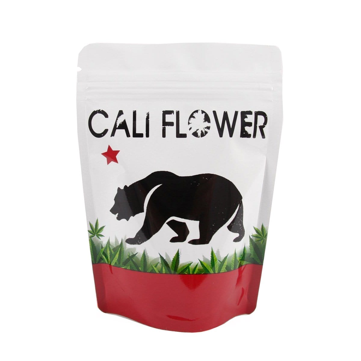 Single Unit (Less Than Box Qty) / Default Title 10-Pack Cali Flower Smell Proof Mylar Bag | 1/8th ounce to 1/4th ounce