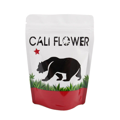 Single Unit (Less Than Box Qty) / Default Title 10-Pack Cali Flower Smell Proof Mylar Bag | 1/8th ounce to 1/4th ounce