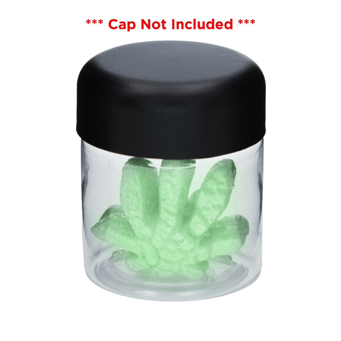 Single Unit (Less Than Box Qty) eBottles PET Child-Resistant Straight Sided Jar |  1 gram