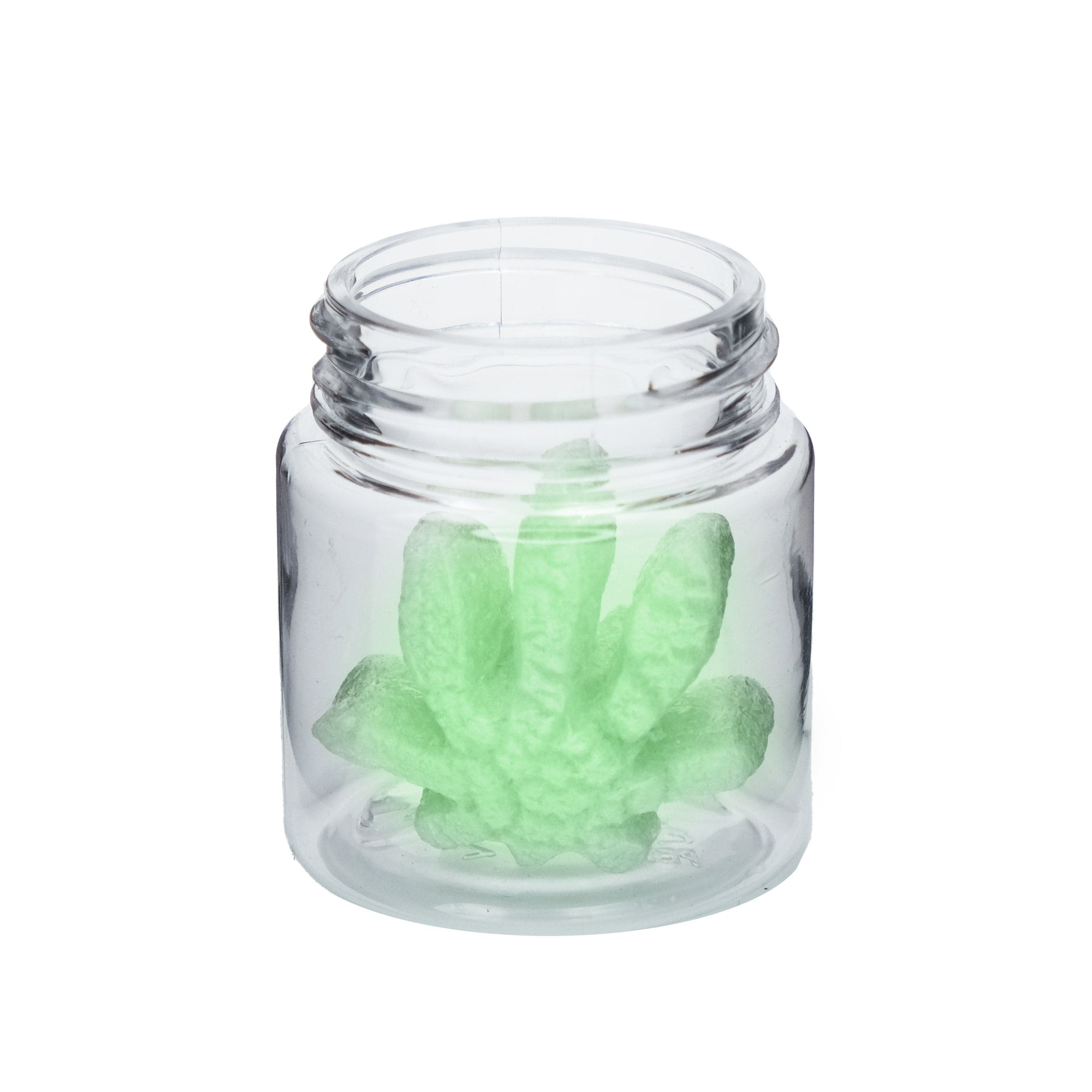 Single Unit (Less Than Box Qty) eBottles PET Child-Resistant Straight Sided Jar |  1 gram