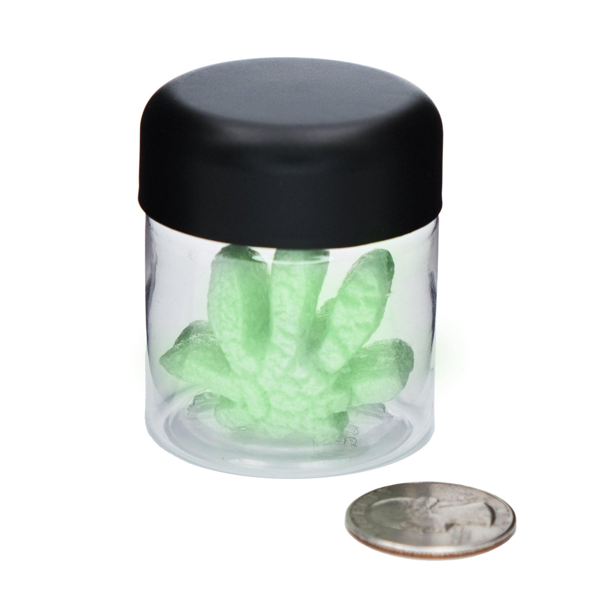 Single Unit (Less Than Box Qty) eBottles PET Child-Resistant Straight Sided Jar |  1 gram