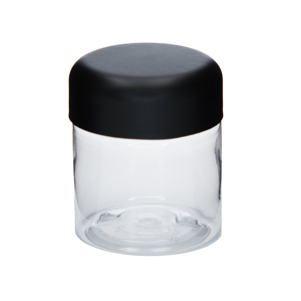 Single Unit (Less Than Box Qty) eBottles PET Child-Resistant Straight Sided Jar |  1 gram
