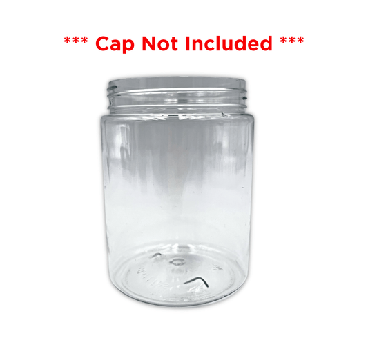 Single Unit (Less Than Box Qty) eBottles PET Child-Resistant Straight Sided Jar | 10 oz