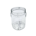 Single Unit (Less Than Box Qty) eBottles PET Child-Resistant Straight Sided Jar | 10 oz