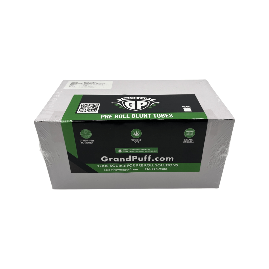 Single Unit (Less Than Box Qty) Grand Puff® 2 gram Blunt Tubes (109mm) | Box of 200