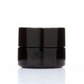 Single Unit (Less Than Box Qty) Grand Puff™ 5ml - 7ml Violet Glass Concentrate Jar with Matching Glossy Cap