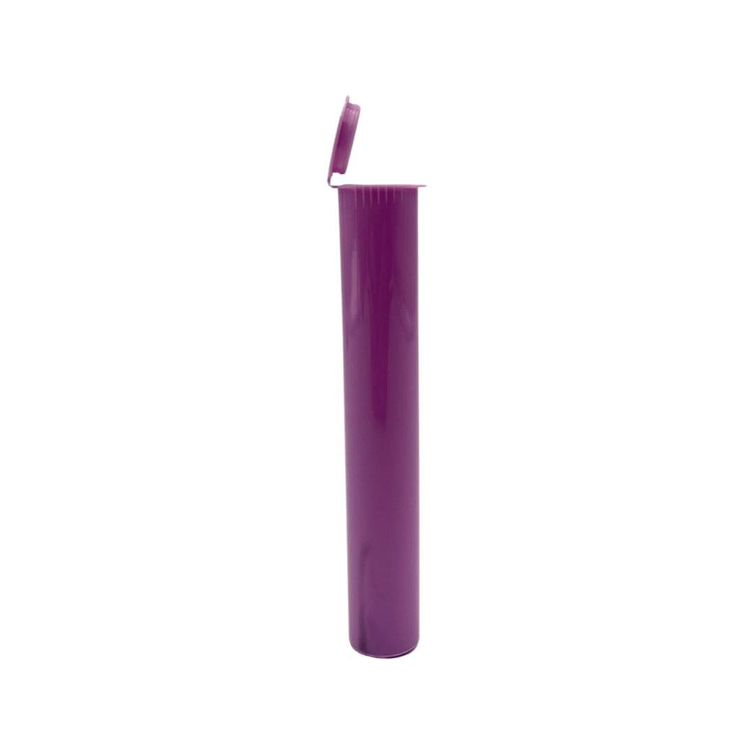 Single Unit (Less Than Box Qty) / Lavender Premium Squeeze Top Child Resistant Pre-Roll Tube | 116 mm