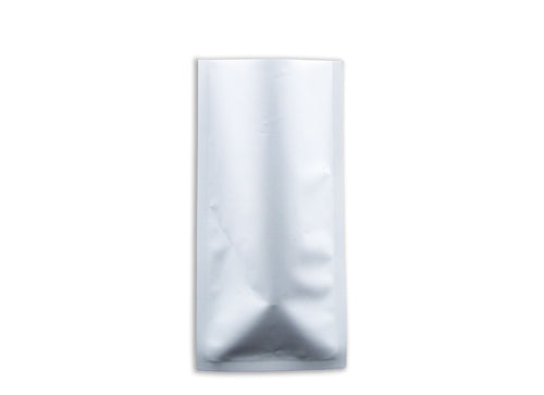 Single Unit (Less Than Box Qty) / Matte White Bag King Single Use Heat Seal Mylar Bag