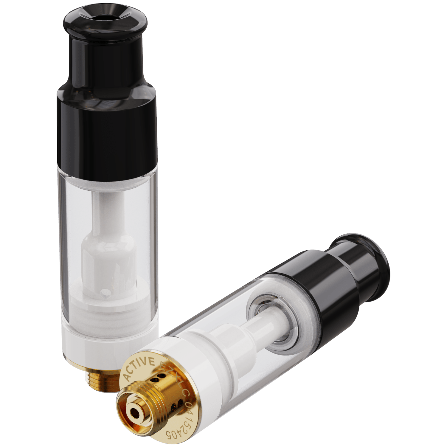 Single Unit (Less Than Box Qty) / Plastic Bottle Top - Black ACTIVE EZ Click™ XL Ceramic Pro Cartridge