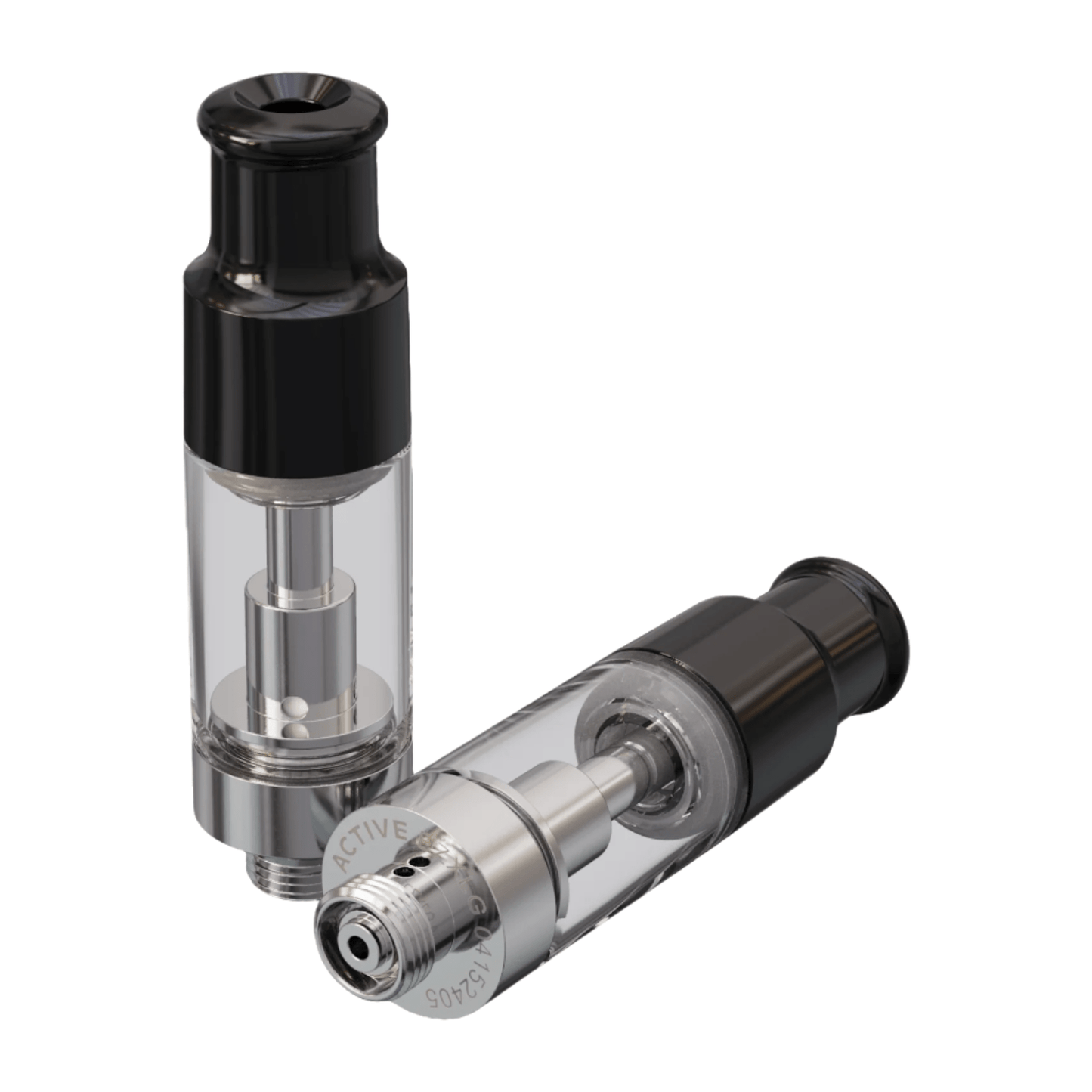 Single Unit (Less Than Box Qty) / Plastic Bottle Top - Black ACTIVE™ EZ Click XL Glass Plus Cartridge