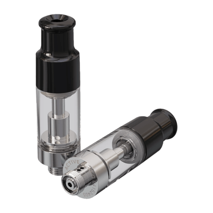 Single Unit (Less Than Box Qty) / Plastic Bottle Top - Black ACTIVE™ EZ Click XL Glass Plus Cartridge