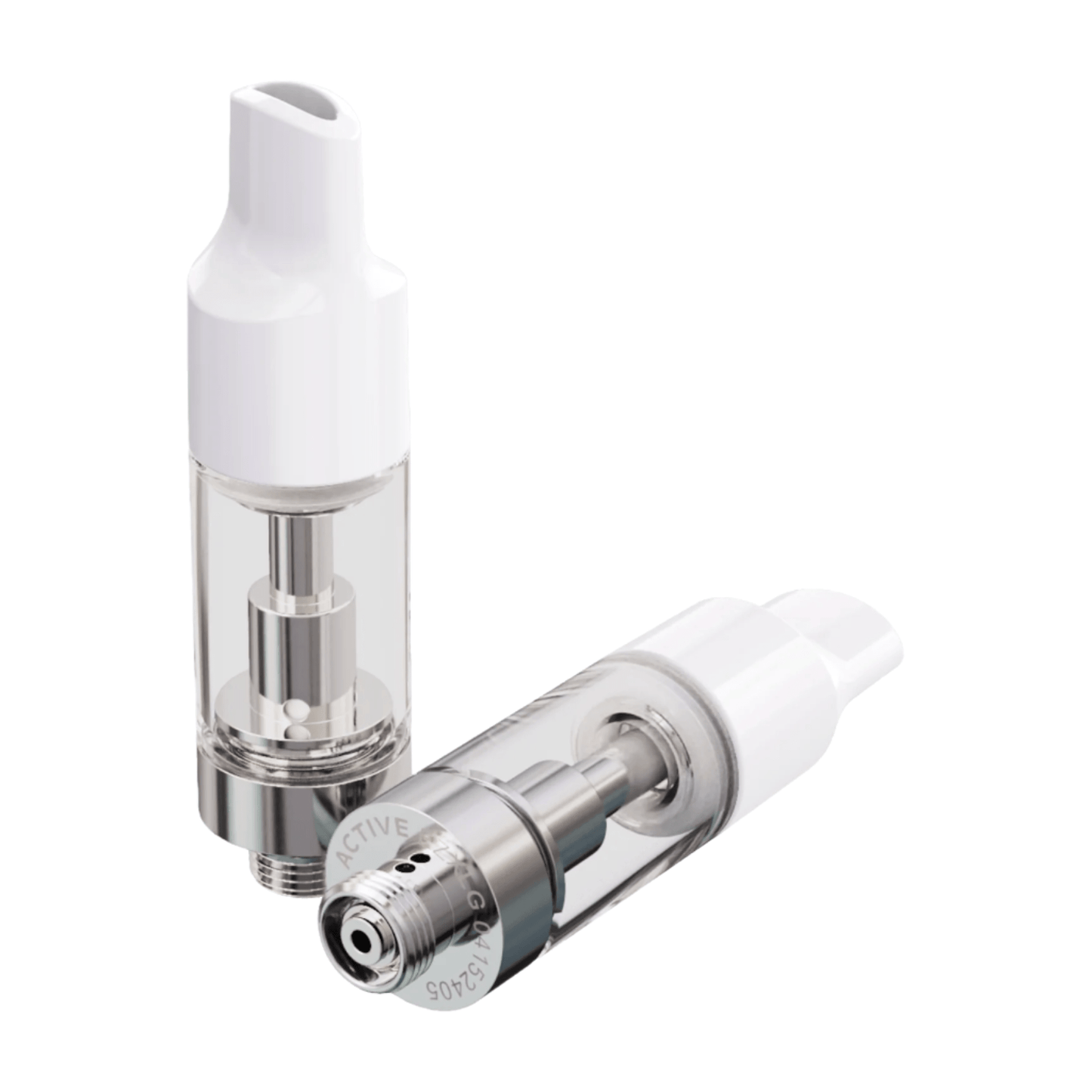 Single Unit (Less Than Box Qty) / Plastic Ellipse - White ACTIVE™ EZ Click XL Glass Plus Cartridge