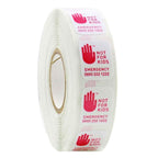 Single Unit (Less Than Box Qty) Washington “NOT FOR KIDS” Warning Compliance Labels (Roll of 1,000)