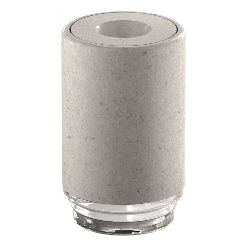 Single Unit (Less Than Box Qty) / White ACTIVE™ Hemp Plastic Barrel Mouthpiece (Fits ACTIVE EZ Click™ Cartridge)