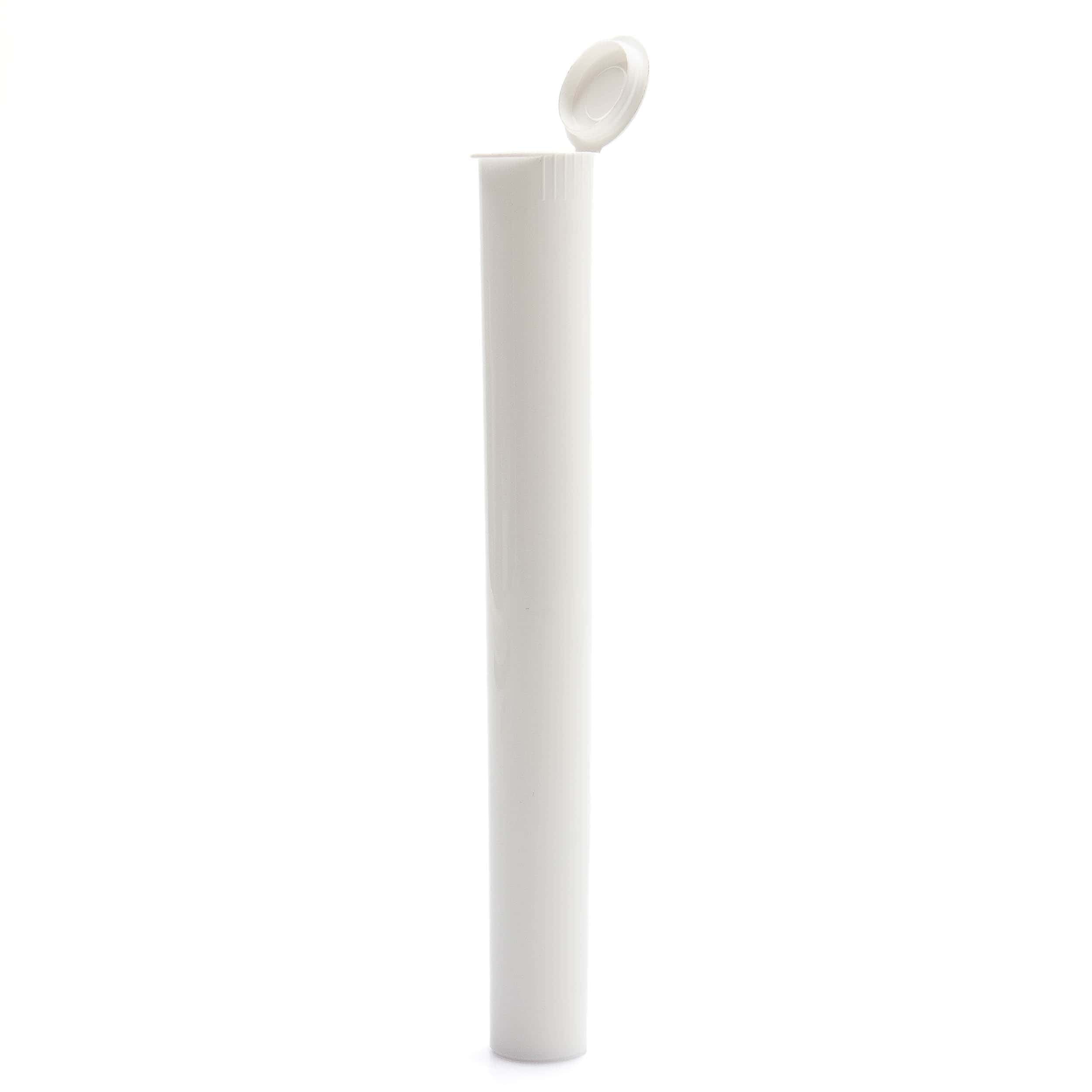 Single Unit (Less Than Box Qty) / White Grand Puff™ 150mm Pop Top Child Resistant Tubes