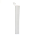 Single Unit (Less Than Box Qty) / White Grand Puff Squeeze Pop Top Plastic Tube