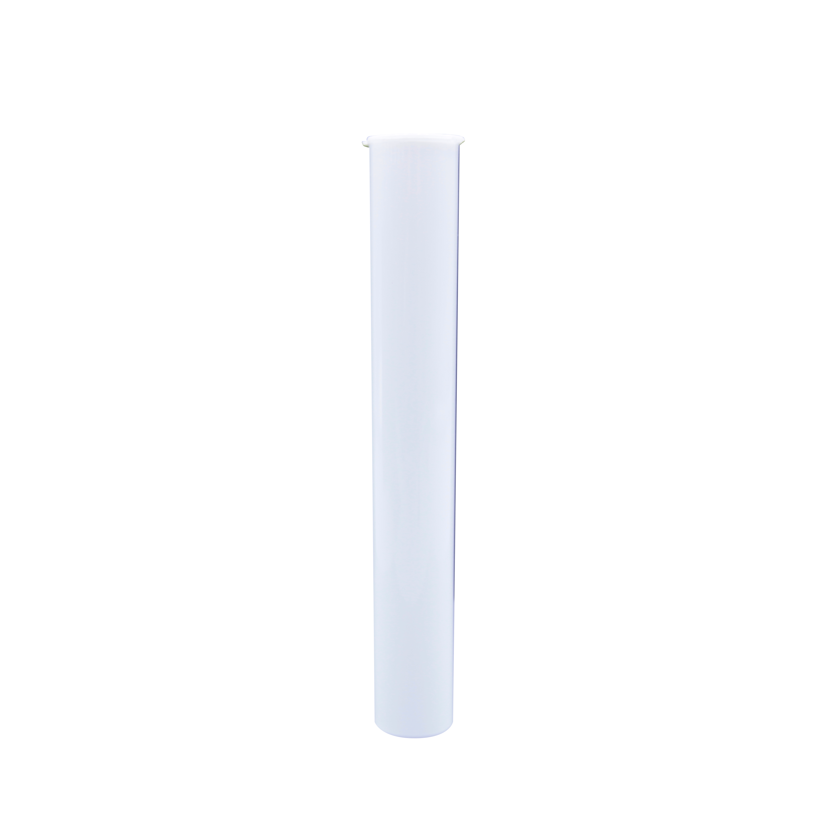 Single Unit (Less Than Box Qty) / White Grand Puff® Squeeze Pop Top Plastic Tube | 128 mm