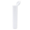 Single Unit (Less Than Box Qty) / White Premium Squeeze Top Child Resistant Pre-Roll Tube | 98 mm