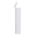 Single Unit (Less Than Box Qty) / White Squeeze Top Child-Resistant Pre-Roll Tube | 94 mm