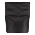 Single Unit (Less Than Pack Qty) / Black / Clear Bag King Child-Resistant Clear Front Mylar Bag | 1 gram
