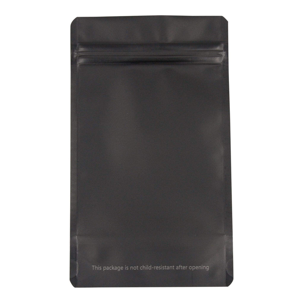 Single Unit (Less Than Pack Qty) / Black / Clear Bag King Clear Front Mylar Bag (1/4th oz)