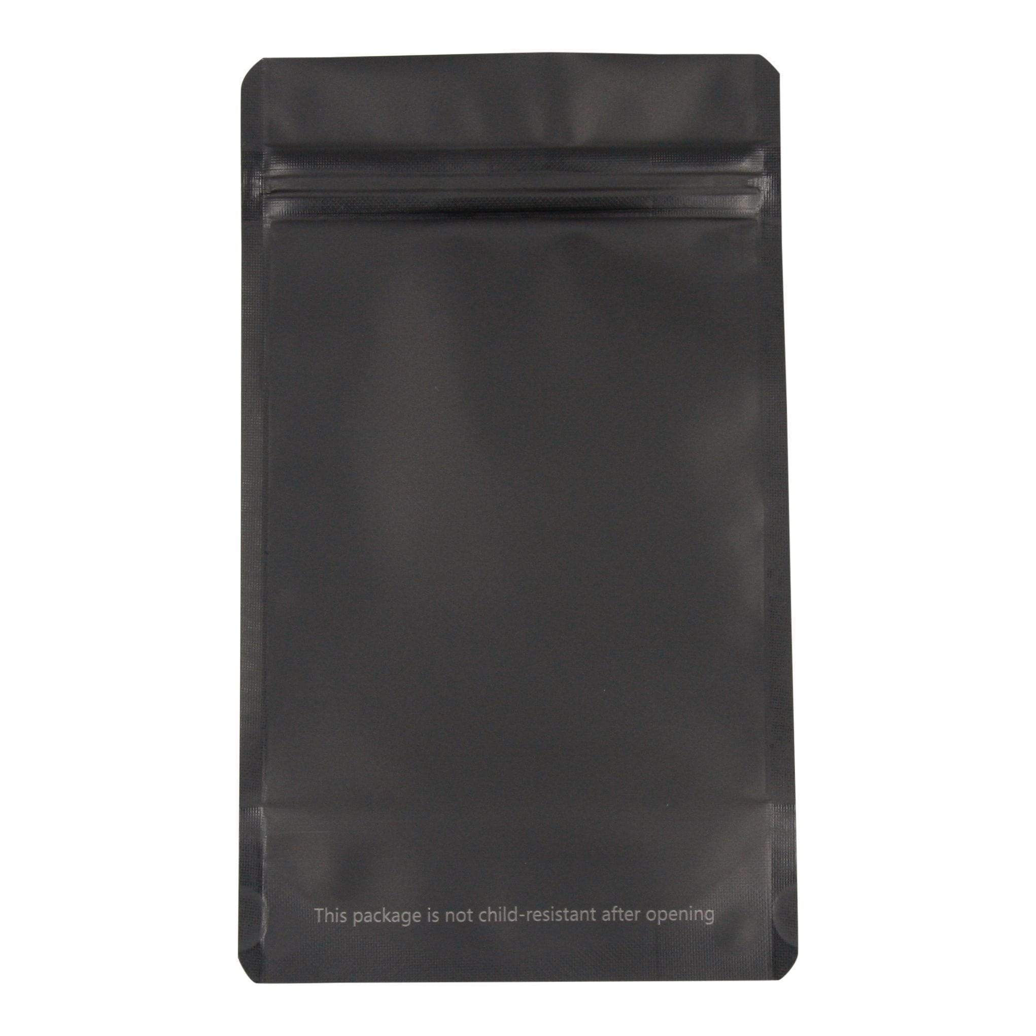Single Unit (Less Than Pack Qty) / Black / Clear Bag King Clear Front Mylar Bag (1/4th oz)