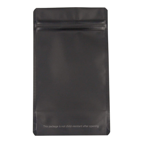 Single Unit (Less Than Pack Qty) / Black / Clear Bag King Clear Front Mylar Bag (1/4th oz)