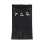 Single Unit (Less Than Pack Qty) / Black / Clear Smell Proof Child-Resistant Clear Front Smell Proof Bag | 1/8 oz