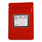 Single Unit (Less Than Pack Qty) / Blood Orange / Clear Bag King Clear Front Mylar Bag (1 gram)