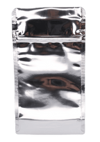 Single Unit (Less Than Pack Qty) / Chrome Bag King Child-Resistant Opaque Mylar Bag | 1/8th oz