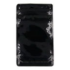 Single Unit (Less Than Pack Qty) / Glossy Black / Clear Bag King Clear Front Mylar Bag (1/4th oz)