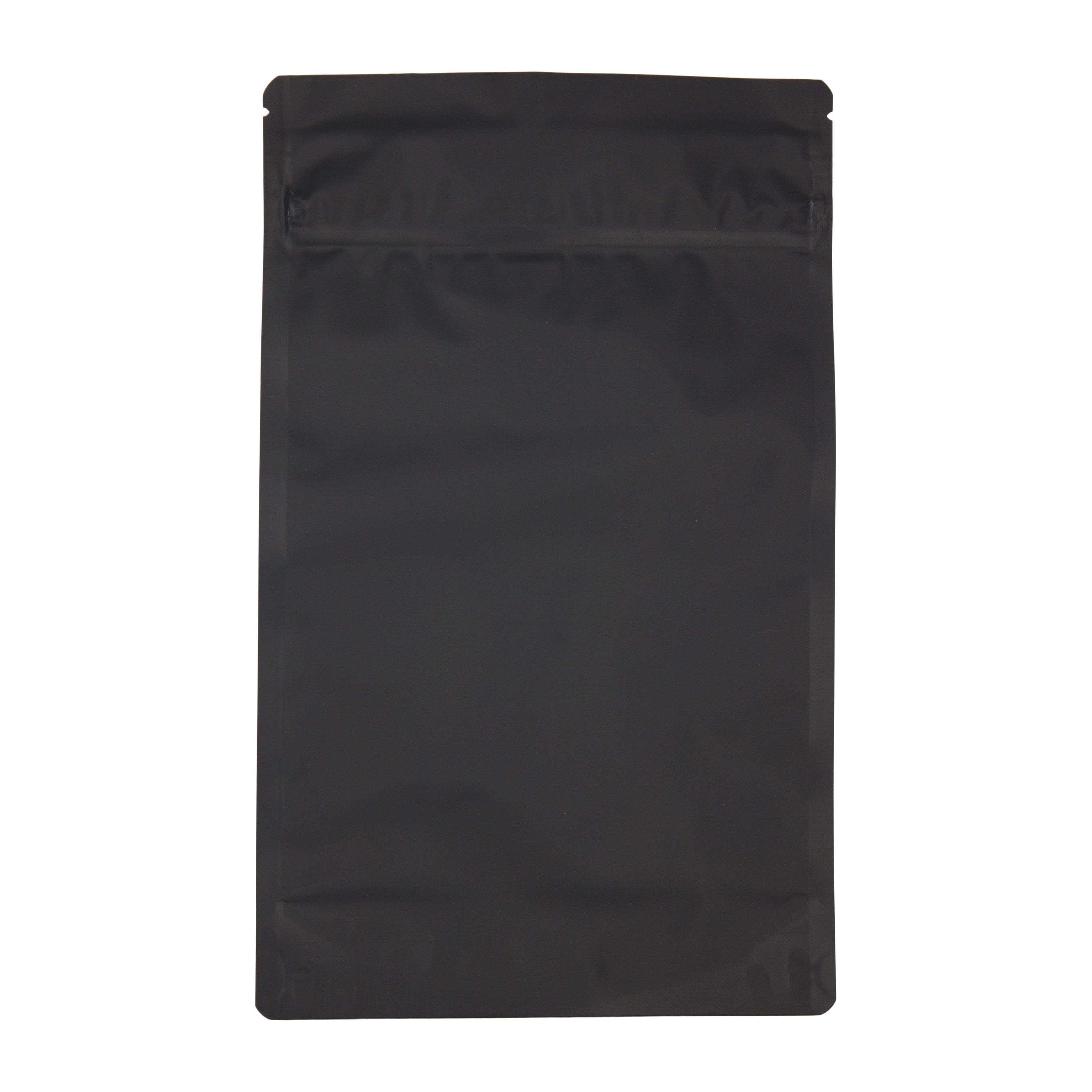 Single Unit (Less Than Pack Qty) / Matte Black Bag King Child-Resistant Opaque Mylar Bag | 1 oz