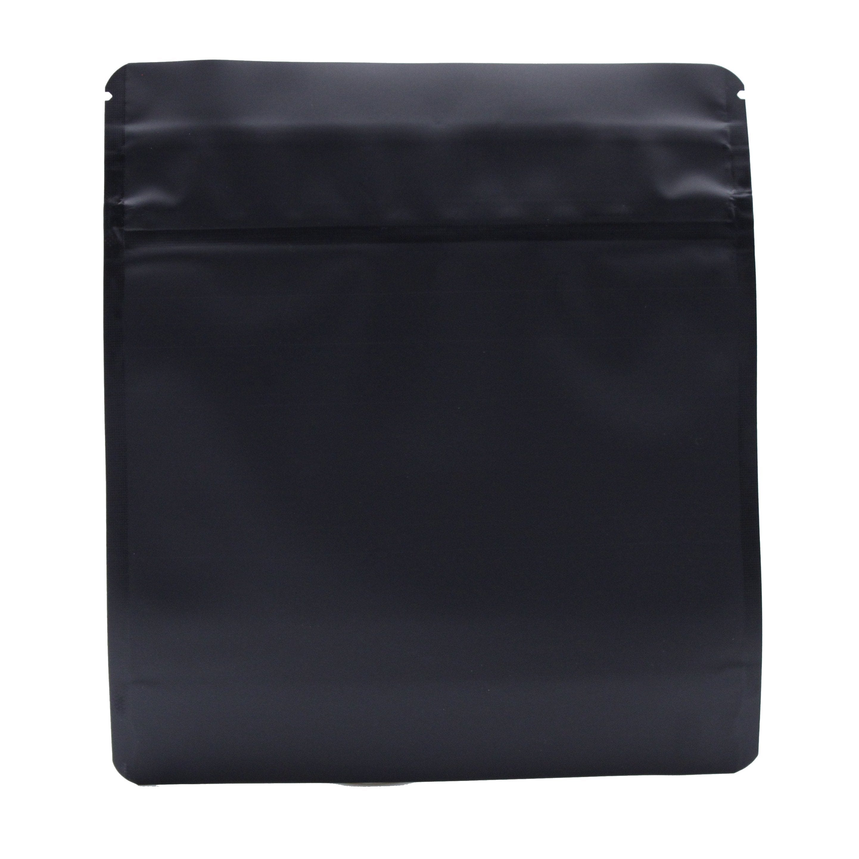 Single Unit (Less Than Pack Qty) / Matte Black Bag King Child-Resistant Opaque Wide Mouth Mylar Bag | 1/2 oz