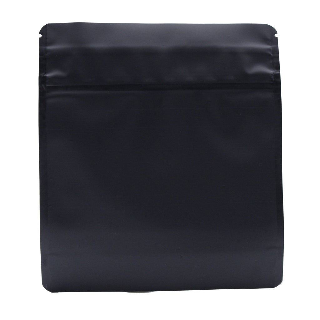 Single Unit (Less Than Pack Qty) / Matte Black Bag King Child-Resistant Opaque Wide Mouth Mylar Bag | 1/2 oz