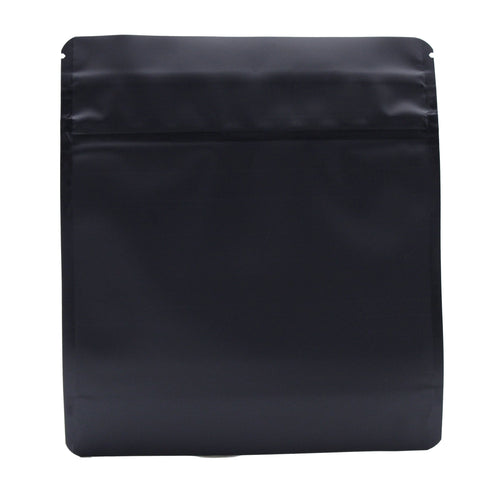 Single Unit (Less Than Pack Qty) / Matte Black Bag King Child-Resistant Opaque Wide Mouth Mylar Bag | 1/2 oz