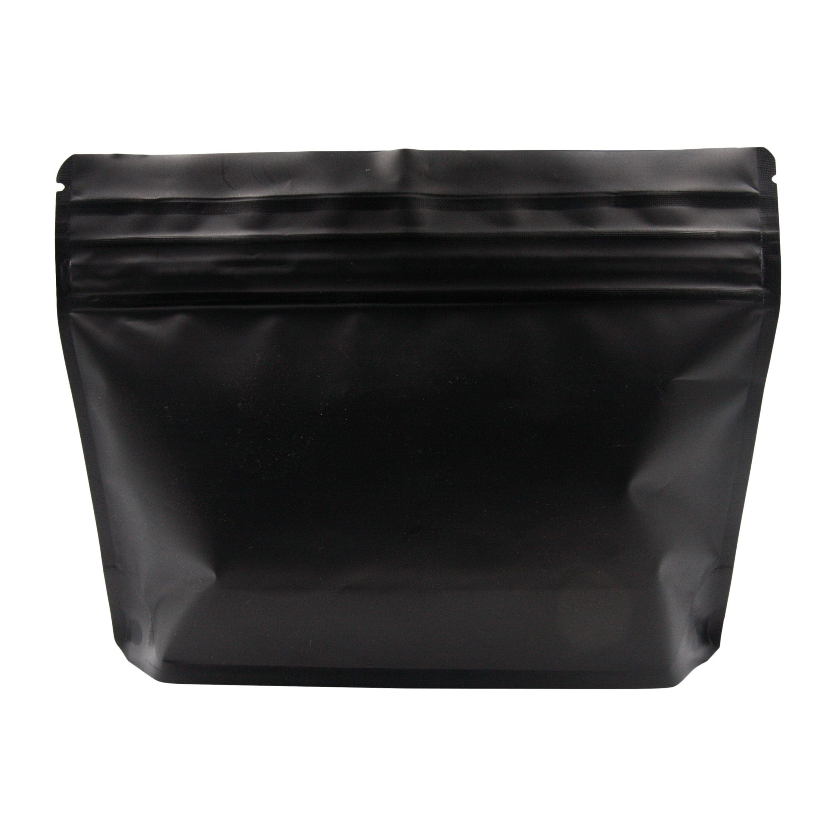 Single Unit (Less Than Pack Qty) / Matte Black Bag King Small Child-Resistant Opaque Mylar Exit Bag | 6 x 8 in