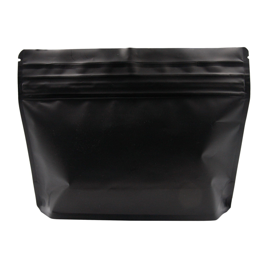 Single Unit (Less Than Pack Qty) / Matte Black Bag King Small Child-Resistant Opaque Mylar Exit Bag | 6 x 8 in