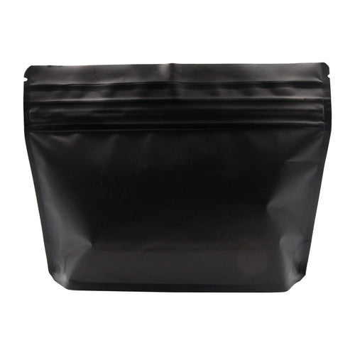 Single Unit (Less Than Pack Qty) / Matte Black Bag King Small Child-Resistant Opaque Mylar Exit Bag | 6 x 8 in