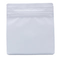 Single Unit (Less Than Pack Qty) / Matte White Bag King Child-Resistant Opaque Wide Mouth Mylar Bag | 1/2 oz