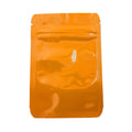 Single Unit (Less Than Pack Qty) / Orange Shiny Series Smell Proof Bag (1 gram) 4.3" x 2.9"