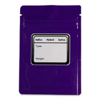 Single Unit (Less Than Pack Qty) / Purple / Clear Bag King Clear Front Mylar Bag (1 gram)