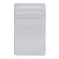 Single Unit (Less Than Pack Qty) / White / Clear Bag King Child-Resistant Clear Front Mylar Bag | 1/8 oz