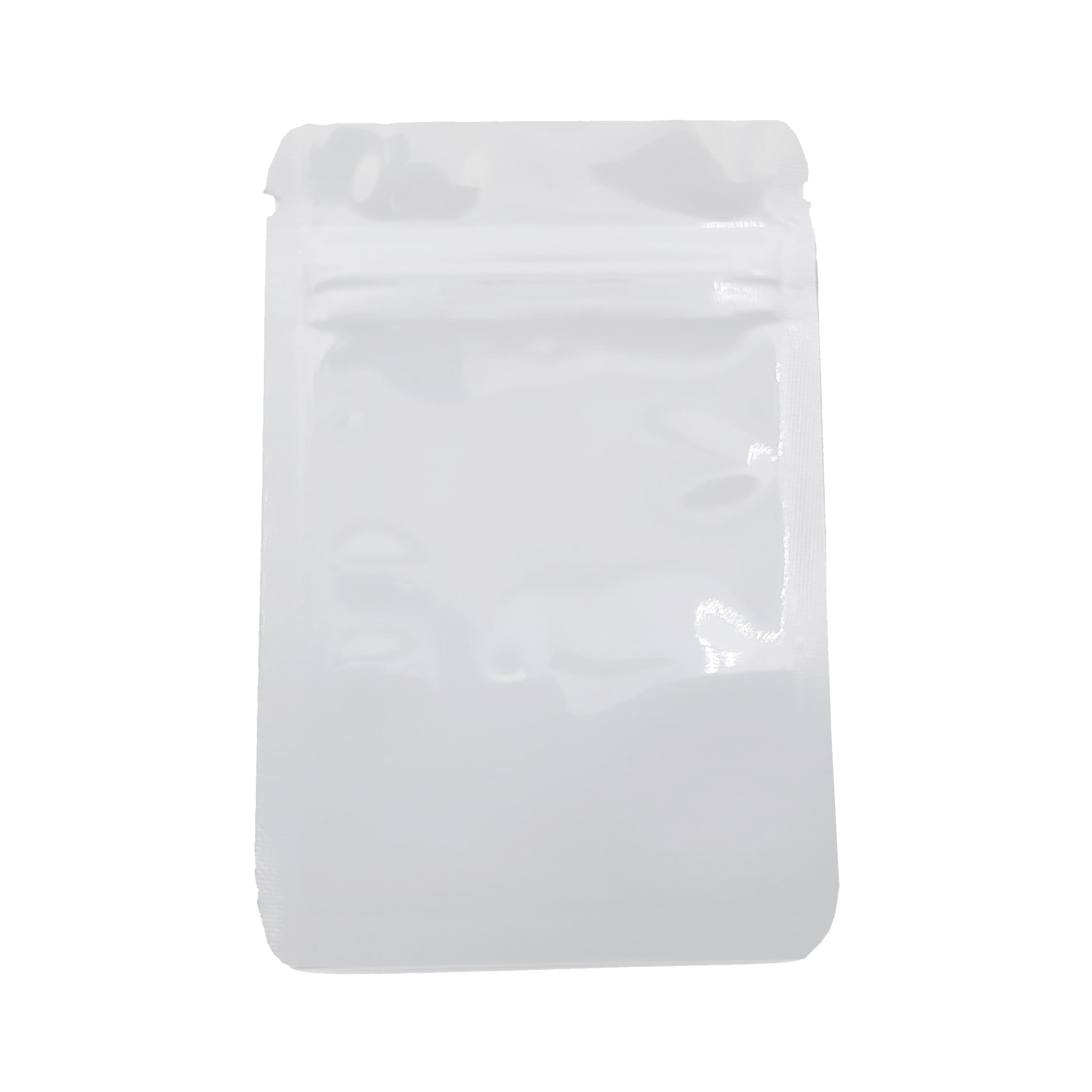 Single Unit (Less Than Pack Qty) / White Shiny Series Smell Proof Bag (1 gram) 4.3