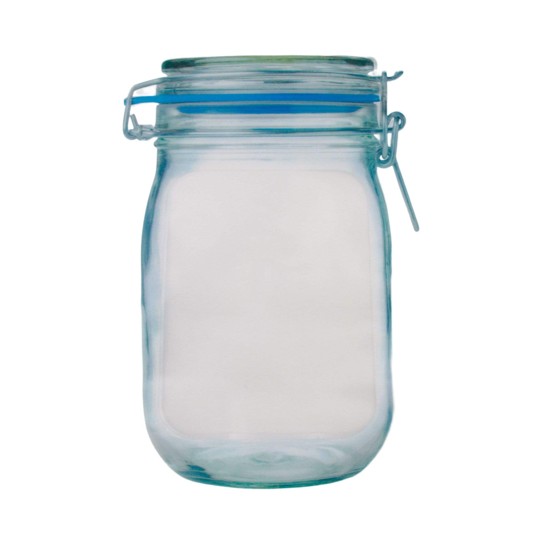 Single Unit (Less Than Pack Qty) / Wide Jar Large Mason Jar Style Clear Zipper Bags