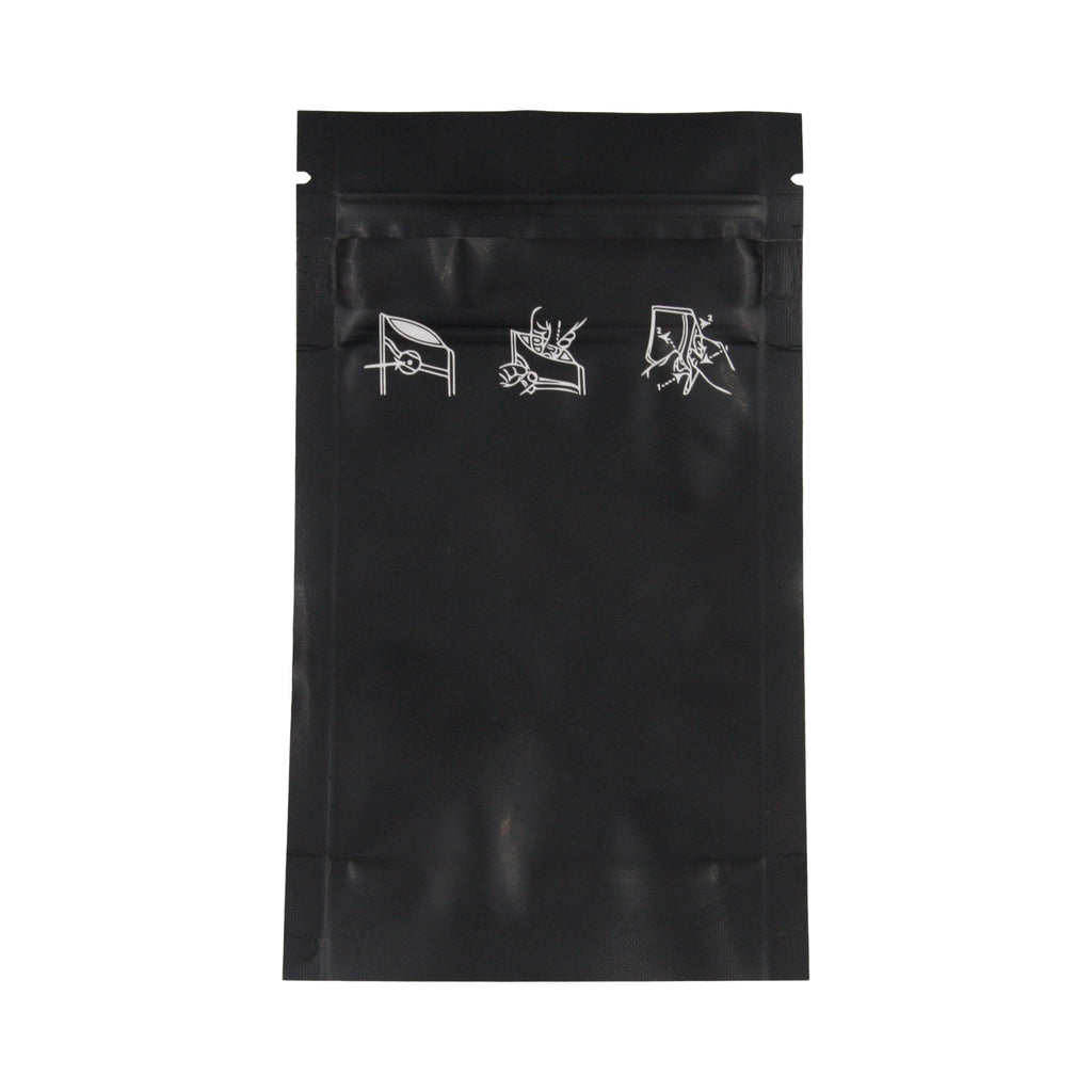 Single Unit Smell Proof Child-Resistant Clear Front Smell Proof Bag | 1/8 oz