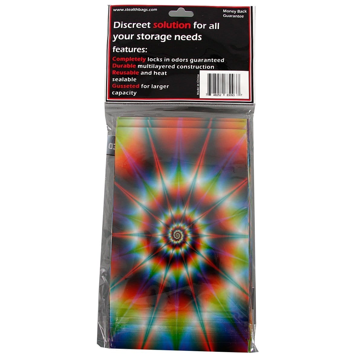 Smell Proof Stealth Bag Tie Die | 1/4 oz, 10-Pack