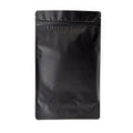 Single Unit (Less Than Box Qty) / Matte Black Stand Up Zipper Bag (1 Ounce +)