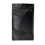 Single Unit (Less Than Box Qty) / Matte Black Stand Up Zipper Bag (1 Ounce +)